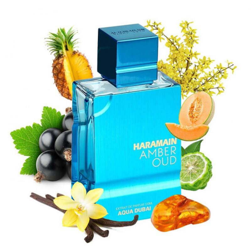 Al Haramain Amber Oud Aqua Dubai – Unisex Cologne 2.5 oz